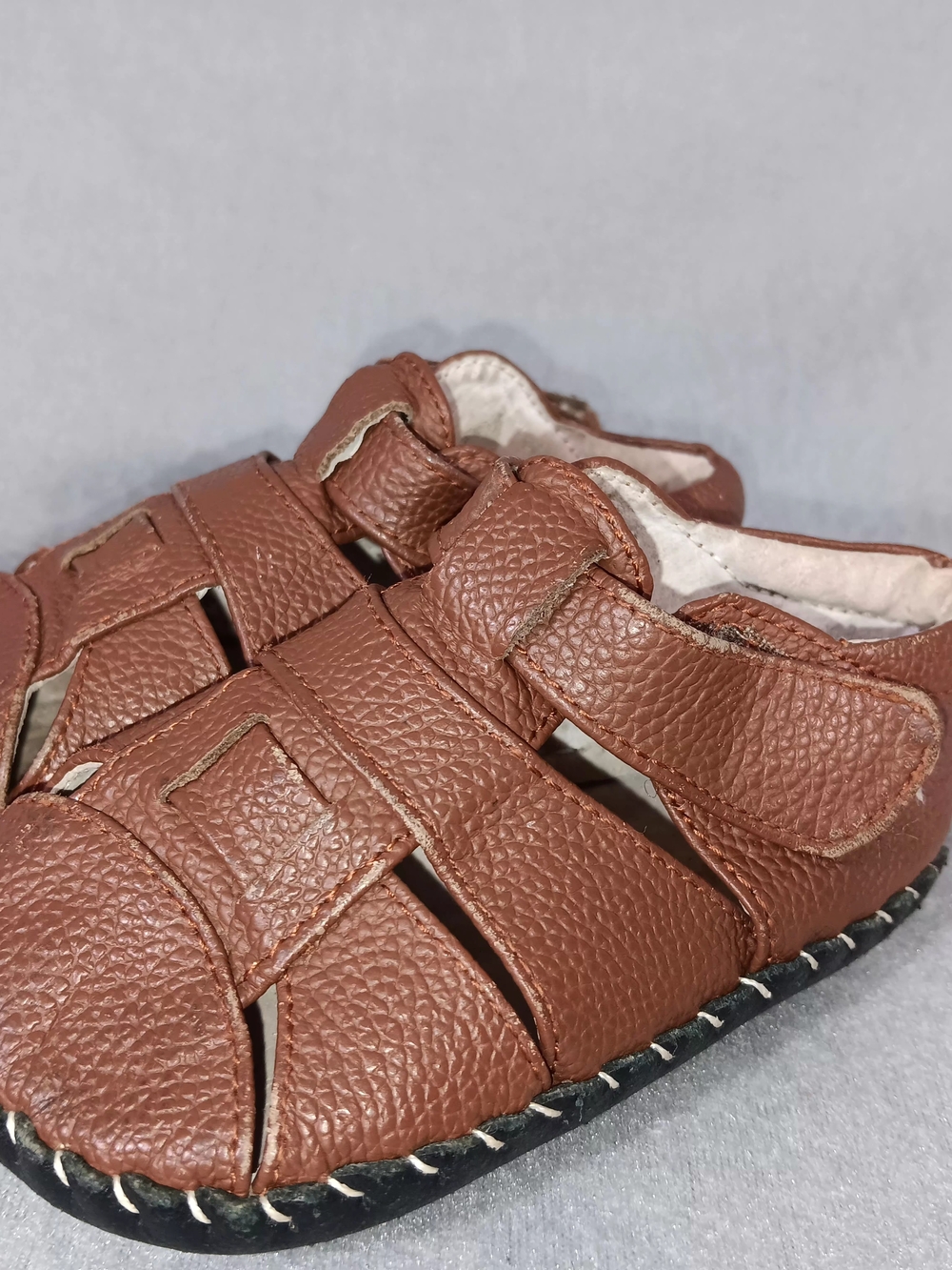 Pediped Originals Harvey Infant Baby Fisherman Sandals 12-18 Months Walkers